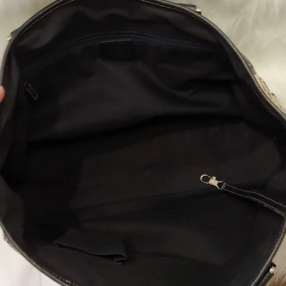 Authentic Gucci GG Monogram Supreme Sherry Web Pop Tote Bag - Picture 8 of 11